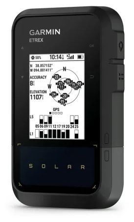 5,49 cm (2.16 Zoll) Navigationsgerät eTrex Solar 