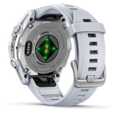 Digital 43 mm  Smartwatch Rund  Fenix 8 (Silber) 