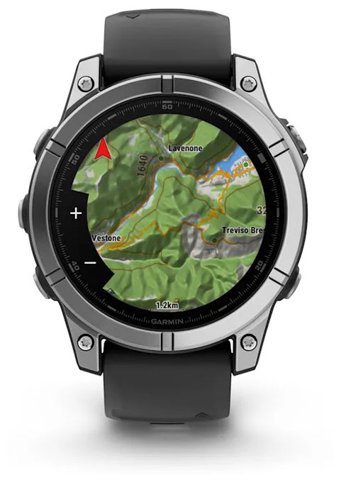 Digital 47 mm  Smartwatch Rund  Fenix E (Edelstahl) 