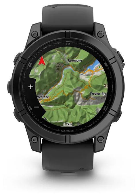 Digital 47 mm  Smartwatch Rund  Fenix E (Schwarz) 