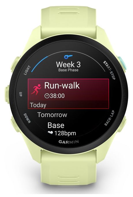 Digital 30 mm Smartwatch Rund  Forerunner 70 (Limette) 