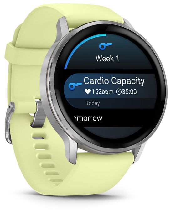 Digital 45 mm Smartwatch Rund 600 h  Venu 4 (Silber) 