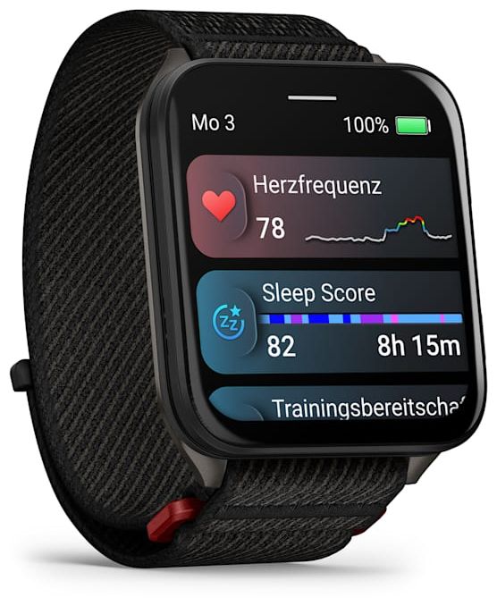 Digital Smartwatch Rechteckig 264 h  Venu X1 (Schwarz) 