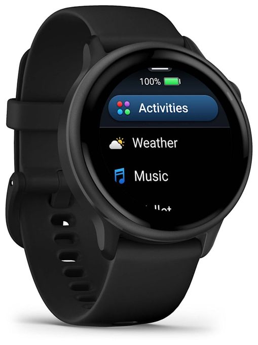 Digital 42 mm  Smartwatch Rund 264 h  Vívoactive 6 (Schwarz) 