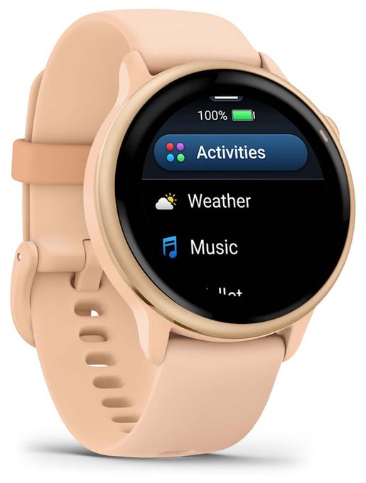 Digital 42 mm  Smartwatch Rund 264 h  Vívoactive 6 (Pink) 