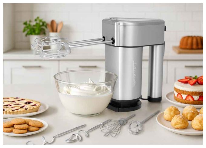 Handmixer 1000 W 5 Stufen  40984 PowerMix Air (Edelstahl) 