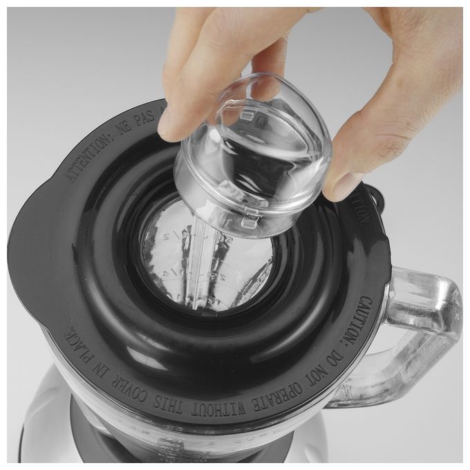1,5 l Standmixer 2 Geschwindigkeiten 850 W  40999 Vital Mixer (Schwarz, Edelstahl) 