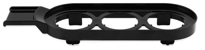 Eierkocher für 3 Eier  42800 Design (Schwarz, Edelstahl) 