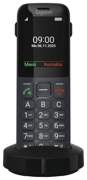 4G Smartphone 6,1 cm (2.4 Zoll Single SIM  Comfort 600 SIM (Schwarz, Grau) 