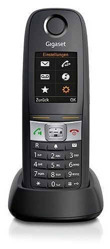 DECT-Telefon-Mobilteil  E630HX Universal-Mobilteil TFT-Farbdisplay Freisprechen (Schwarz) 