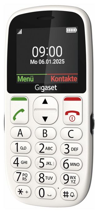 2G Smartphone 5,59 cm (2.2 Zoll) 0,3 MP Single SIM (Pearl white) GL395 
