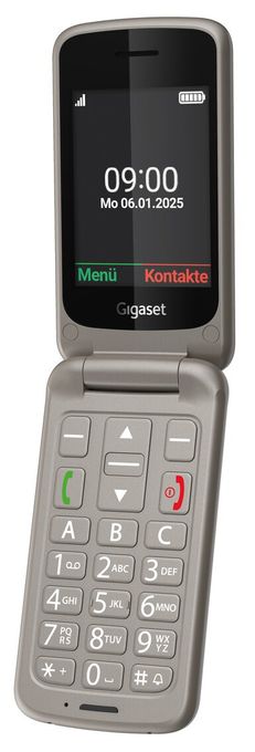 2G Smartphone 7,11 cm (2.8 Zoll) 0,3 MP Single SIM (Titanium silver) GL595 