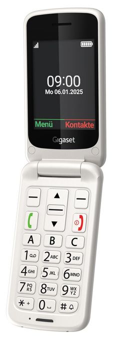 2G Smartphone 7,11 cm (2.8 Zoll) 0,3 MP Single SIM (Pearl white) GL595 