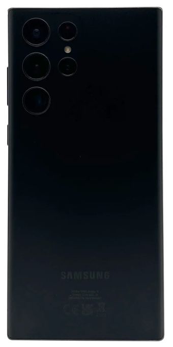 128 GB 5G Smartphone 17,3 cm (6.8 Zoll) Android 108 MP Vierfach Kamera Dual Sim WiFi 6E (Phantom Black) Samsung Galaxy S22 Ultra refurbished 