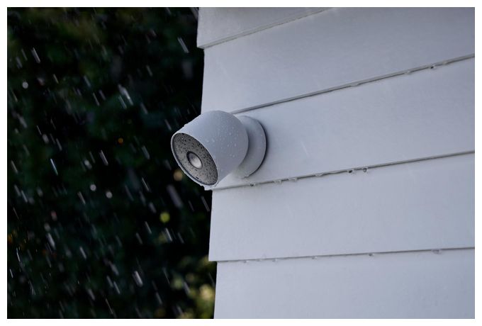 1920 x 1080 Pixel IP-Sicherheitskamera IP65 Innen & Außen Nachtsicht  Nest Cam (Weiß) 