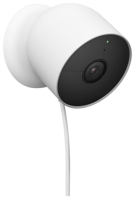1920 x 1080 Pixel IP-Sicherheitskamera IP54 Innen & Außen Nachtsicht  Nest Cam (Weiß) 