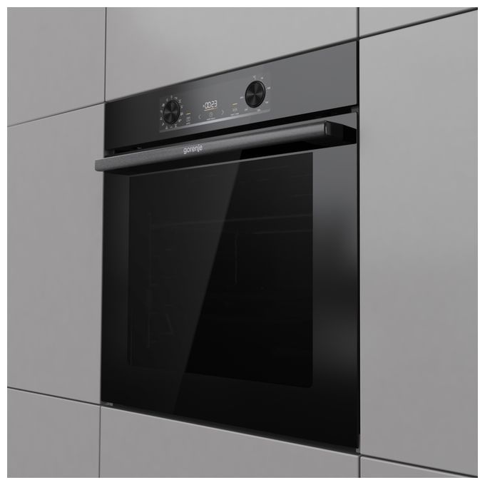 Einbaubackofen maxi Dampfgaren BOS6737E13BG 