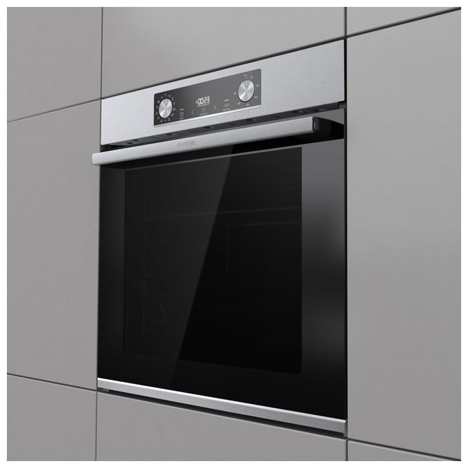 Einbaubackofen maxi Dampfgaren AutoClean BOS6737E13X 