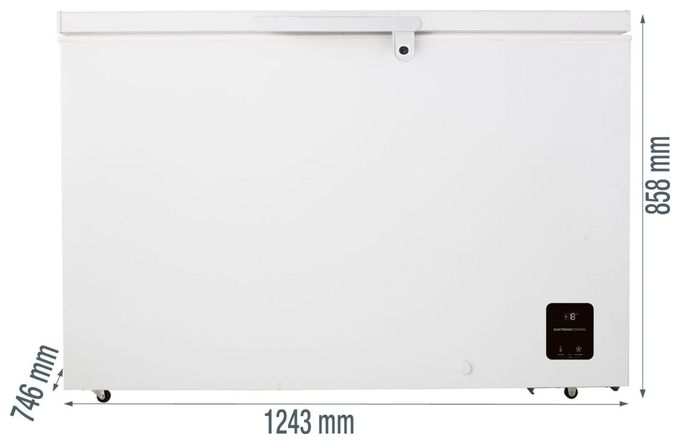 Tiefkühltruhe Freistehend 204 kWh Jahr FH37DAW 