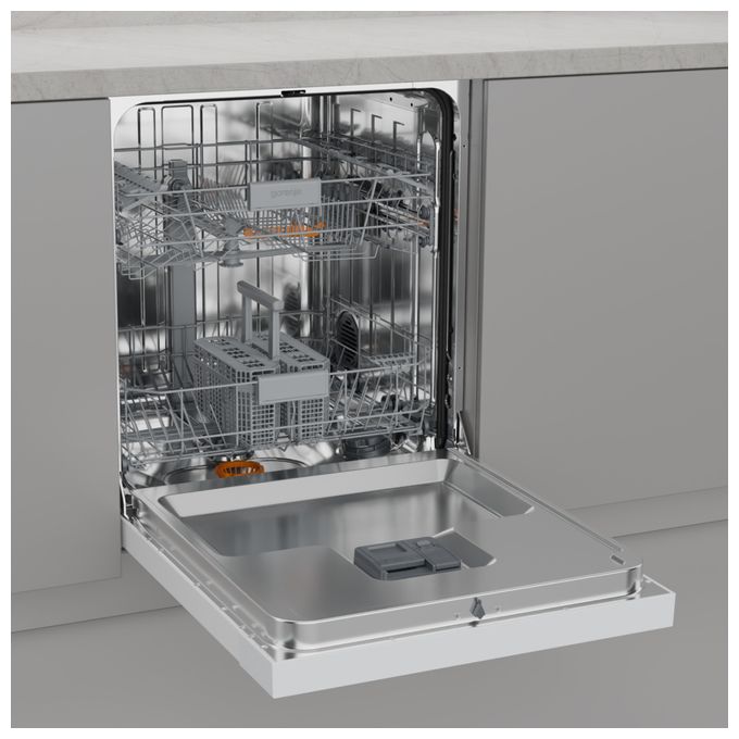60 cm Geschirrspüler unterbaufähig Leise 14 Maßgedecke aquaStop Funktion Restwärme GU642C90W 