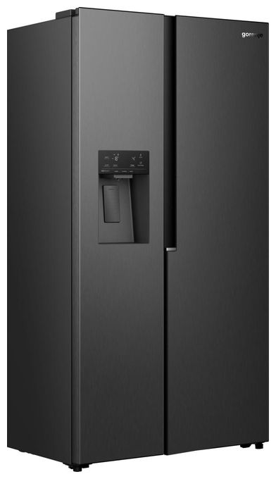 Side-by-Side Kühl-/ Gefrierkombination 347 l / 181 l 312 kWh NoFrost 1786 mm x 911 mm  NRS917E61BX (Schwarz, Edelstahl) 