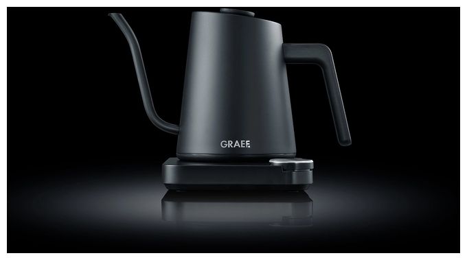 0,9 l Wasserkocher 1200 W  GK502 (Schwarz) 