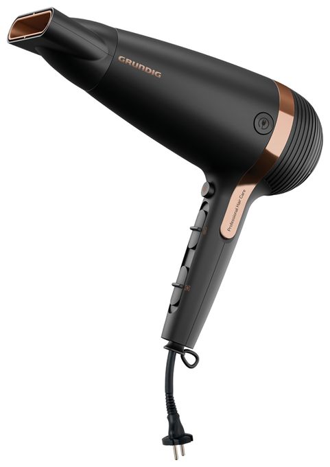Haartrockner 2100 W (Schwarz, Rosa-Goldfarben) HD7081 NaturaShine 