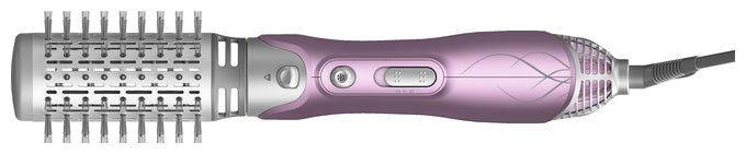 Warmluftbürste 1100 W  HS6220 (Grau, Pink) 