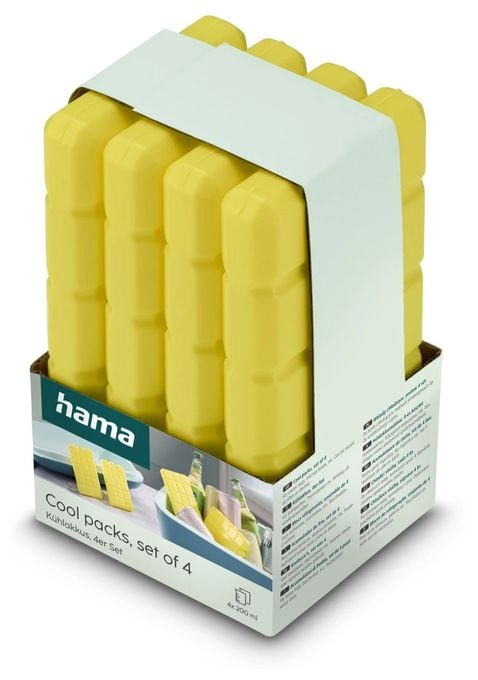  002920 Kühlakkus 4er Pack (Gelb) 