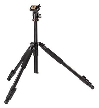 3 Bein(e) Stativ Digitale Film/Kameras  004291 Traveller 163 Ball (Schwarz) 