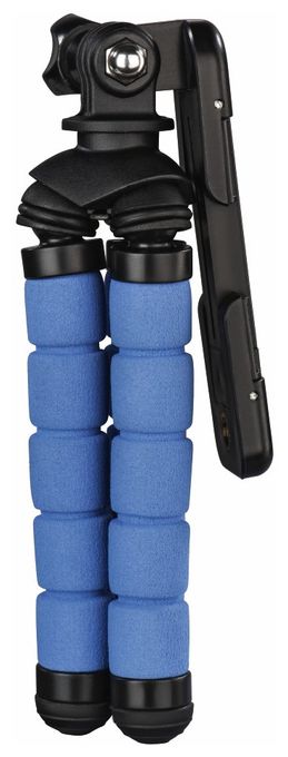 3 Bein(e) Stativ Smartphone-/Action-Kamera  004610 Flex (Schwarz, Blau) 