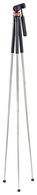 3 Bein(e) Stativ Smartphone-/Action-Kamera  004631 Traveller Pro (Schwarz, Rot) 
