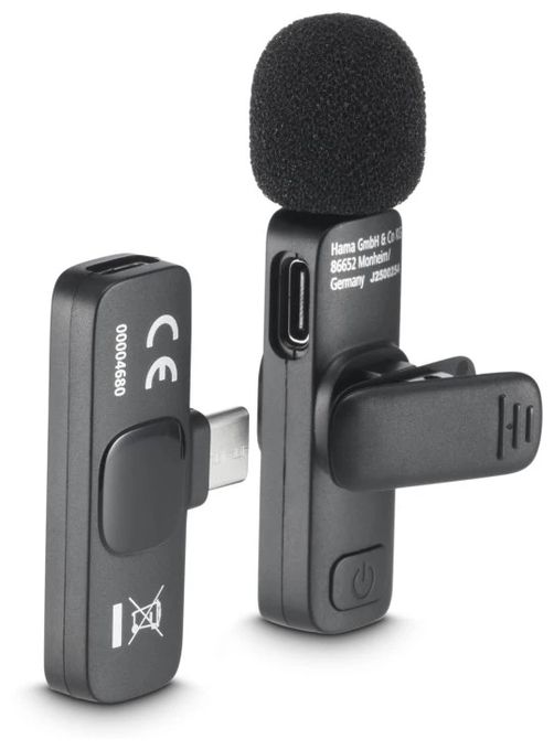 kabellos Lavalier-/Aufsteckmikrofon USB  004680 Smart Wireless (Schwarz) 