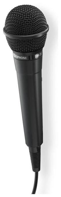 Kabelgebunden  046000 Party Kabelgebunden Dynamisches Mikrofon 3,5 mm (1/8")  Schwarz (Schwarz) 