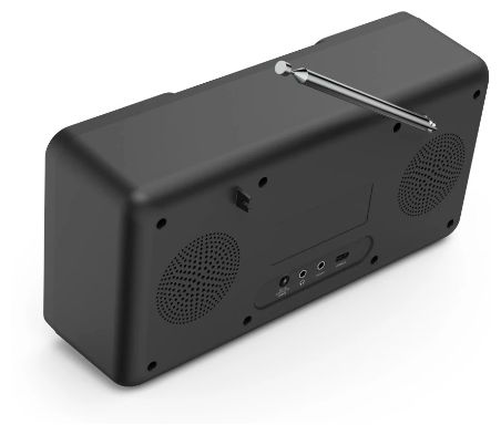 Bluetooth DAB, DAB+, FM Radio Persönlich  054257 DIR10 (Schwarz) 