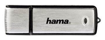 USB Typ-A Stick 64 GB  108062 Fancy (Schwarz, Silber) 