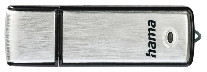 USB Typ-A Stick 128 GB  108074 Fancy (Schwarz, Silber) 