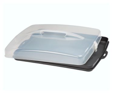 Rechteck 111497 Blechkuchen-Transportbox 