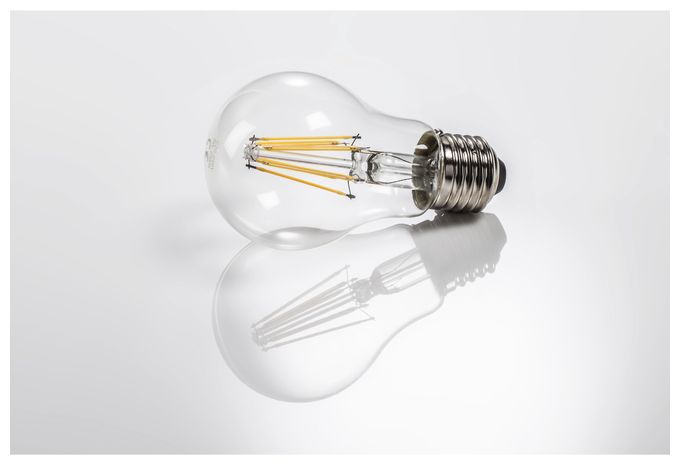 LED Lampe Tropfen E27 EEK: D 1055 lm Warmweiß (2700K) entspricht 75 W 112803 