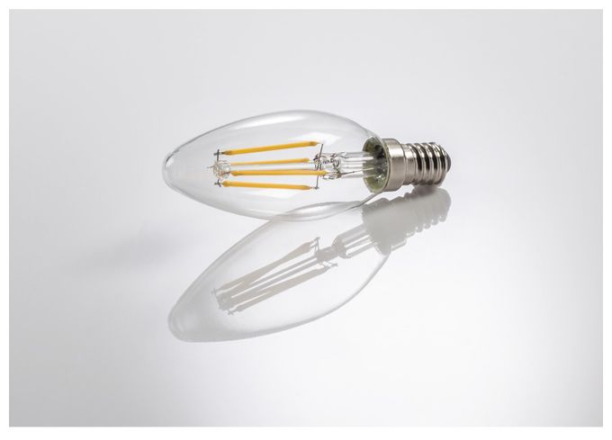 LED Lampe Kerze E14 EEK: E 470 lm Warmweiß (2700K) entspricht 40 W 112823 