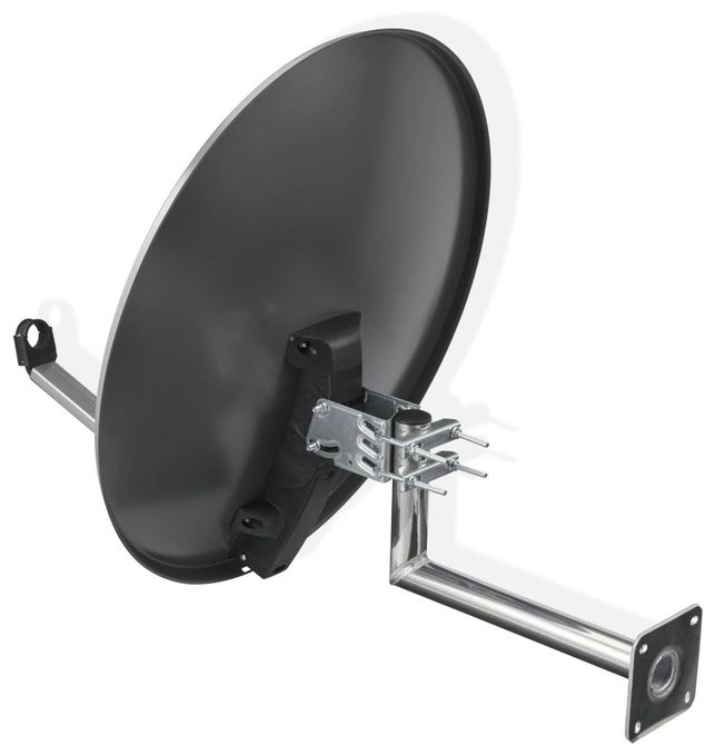80 cm Aluminium Sat-Spiegel  121780 80cm (Anthrazit) 