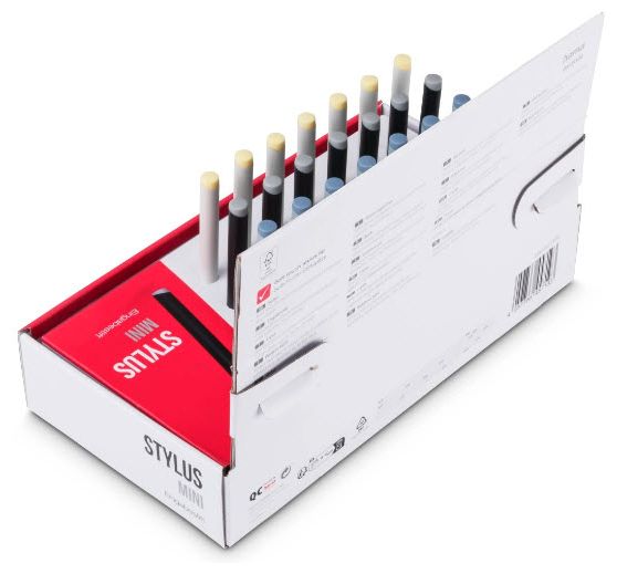 Eingabestift für Jede Marke Dunkelblau, Hellblau, Silber, Gelb 125108 Mini 