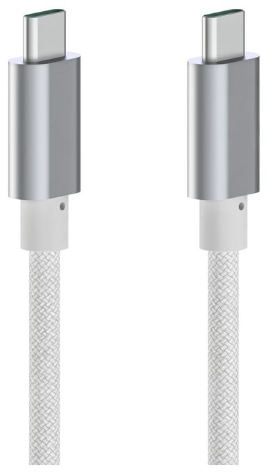 10 Gbit/s Stecker USB C auf USB C bis 240 W 1,5 m  125147 Full-Featured (Weiß) 