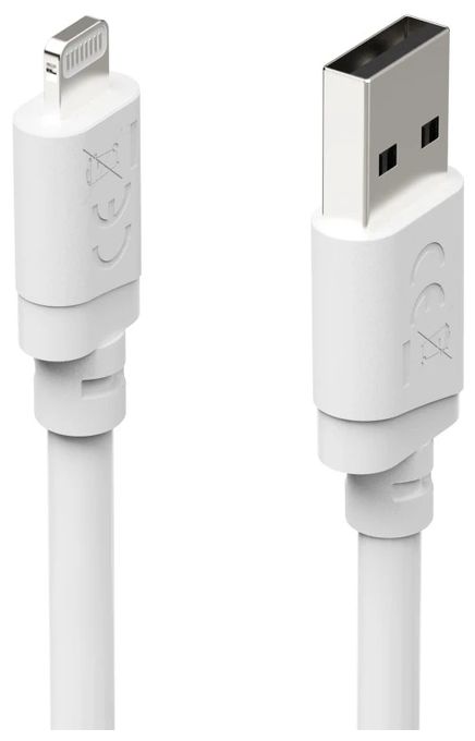 Stecker Lightning auf USB A 2 m  125149 (Weiß) 