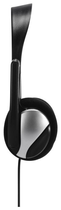 Ohraufliegender Kopfhörer Kabelgebunden  139900 Essential HS200 (Schwarz, Silber) 