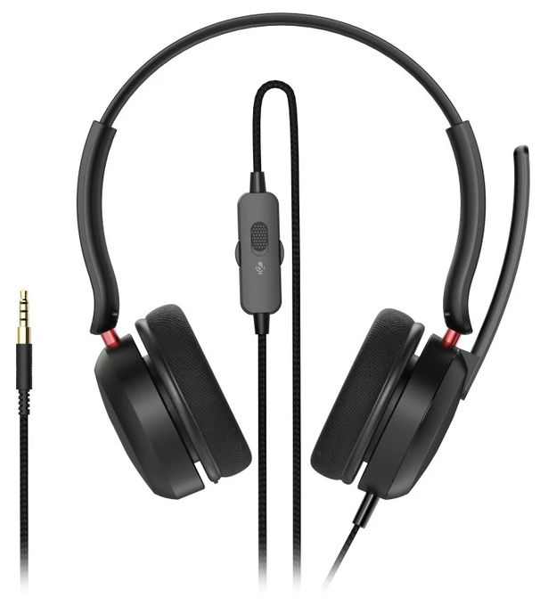 Ohraufliegender Kopfhörer Kabelgebunden USB Typ-C  139941 CHS-200 (Schwarz) 