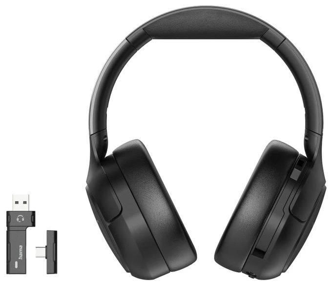 Over Ear Bluetooth Kopfhörer kabellos 40 h Laufzeit USB Typ-C  139946 WHS-600 (Schwarz) 