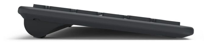 Heimbüro Tastatur RF Wireless + Bluetooth 2.4 GHz  173057 WK-300 (Schwarz) 