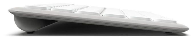 Heimbüro Tastatur RF Wireless + Bluetooth 2.4 GHz  173060 WK-500 (Grau, Weiß) 