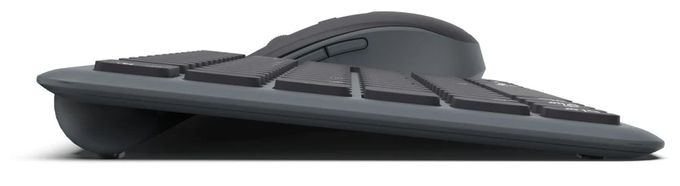Heimbüro Tastatur RF Wireless + Bluetooth 2.4 GHz  173061 WKM-500 (Schwarz) 
